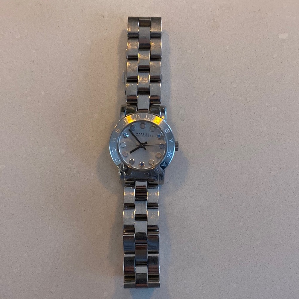 Marc by Marc Jacobs sterling silver watch